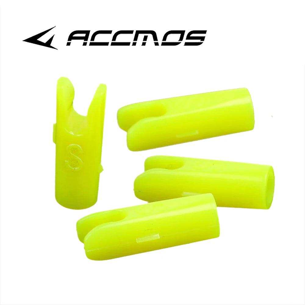 60pcs Plastic Arrow Pin Nocks, Size L & S For ID4.2mm, ID6.2mm, 3.2mm, DIY Arrow Shaft Archery