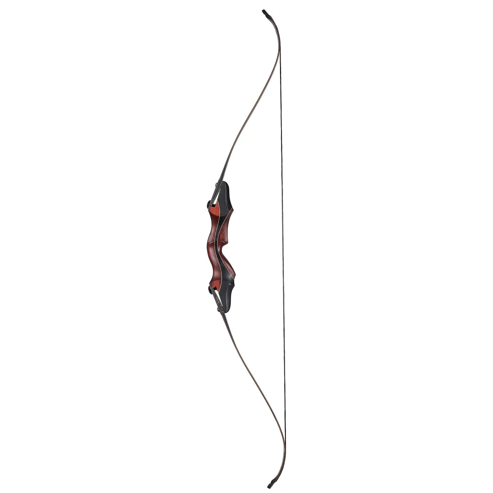 20–50lbs ILF Recurve Longbow – Take-Down Wooden Bow for Outdoor Hunting and Shooting