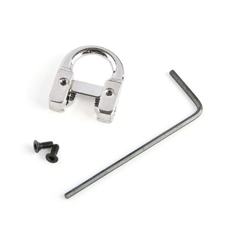 Compound Bow D Loop Release Ring Adjustable Metal Archery Accessory