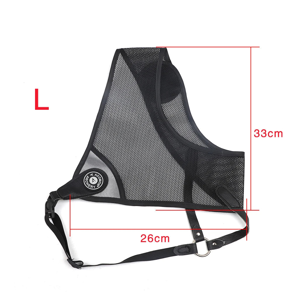 Archery Chest Protector Adjustable Guard for Shooting and Hunting