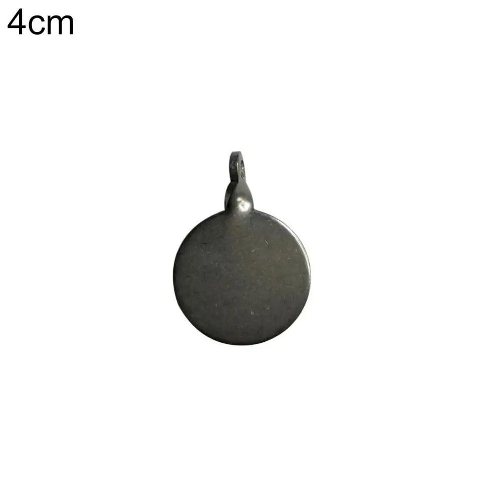 High Strength Iron Steel Slingshot Target – Durable Round Pendant for Catapult Practice