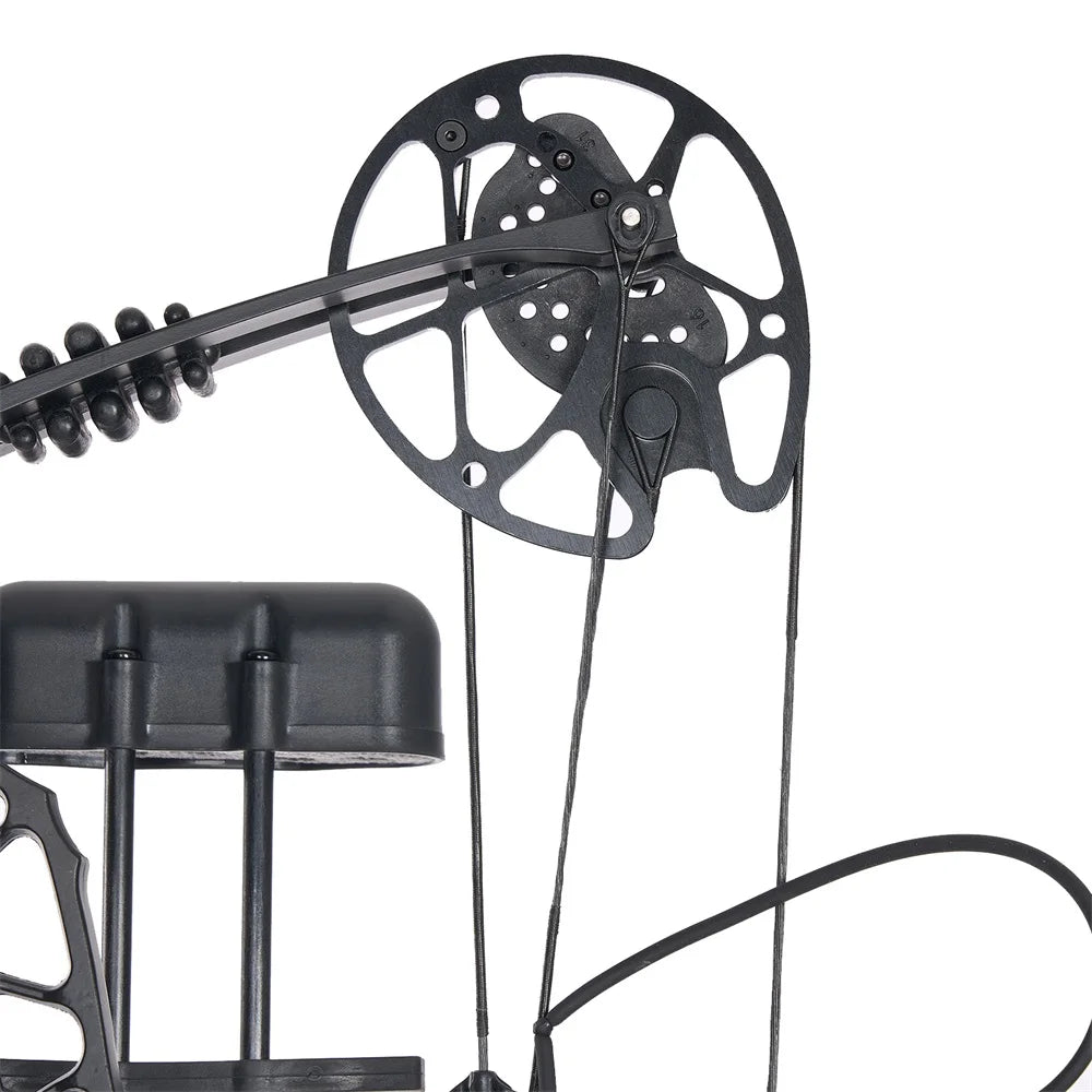 Adjustable 30–60lb Compound Bow with Sight & Stabiliser for Hunting