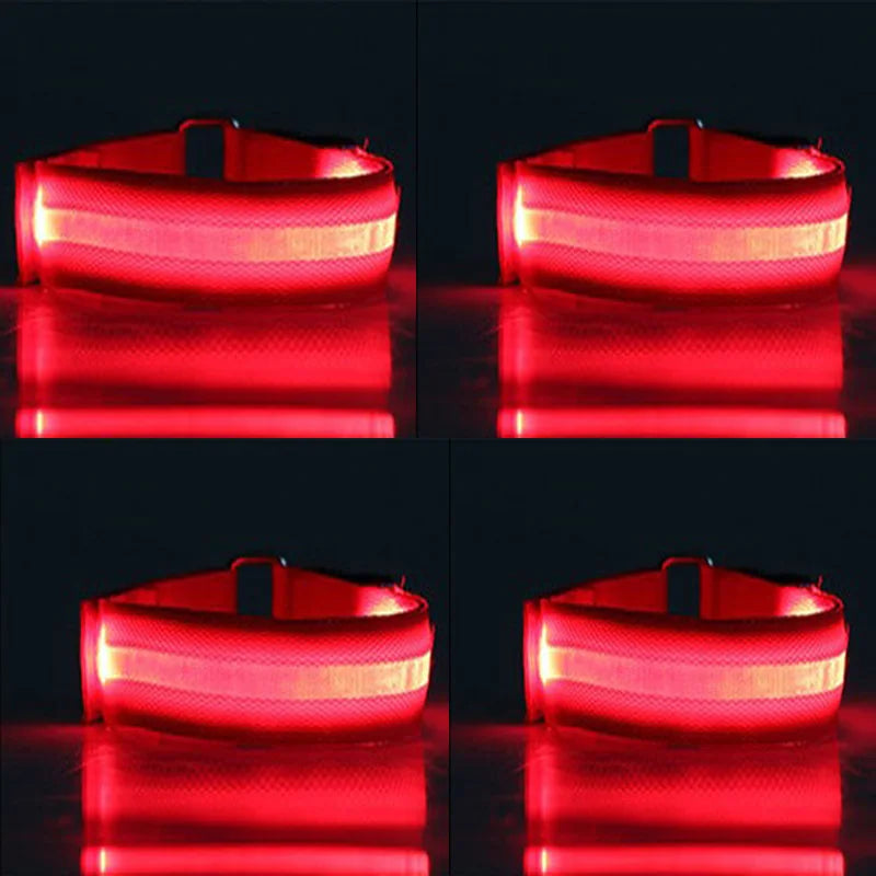 LED Lighting Horse Leg Safety Straps – Night Riding Equestrian Equipment for Enhanced Visibility