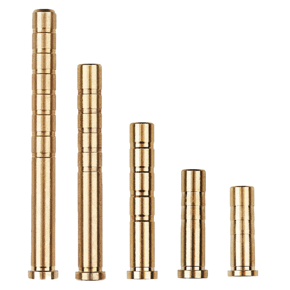 Archery Copper Arrow Inserts – 37/50/100/150/200 Grain for 6.2mm Carbo