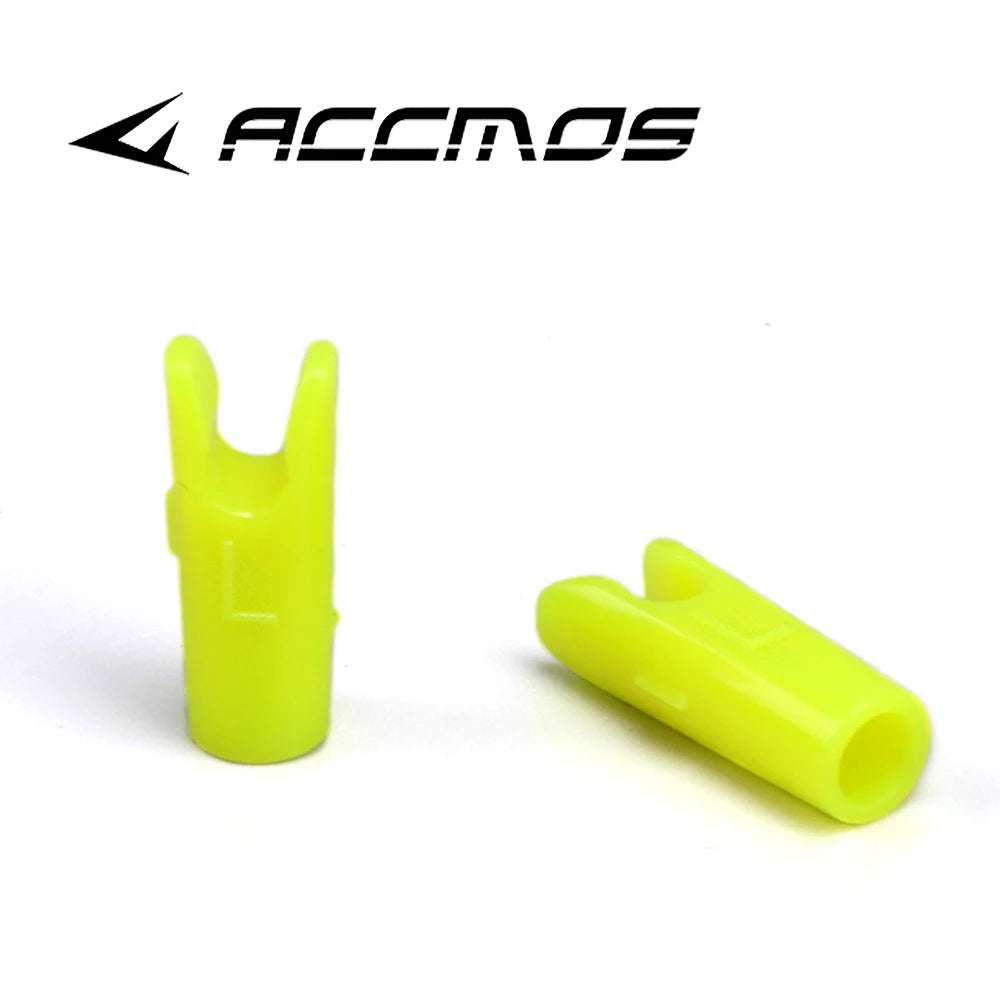 60pcs Plastic Arrow Pin Nocks, Size L & S For ID4.2mm, ID6.2mm, 3.2mm, DIY Arrow Shaft Archery