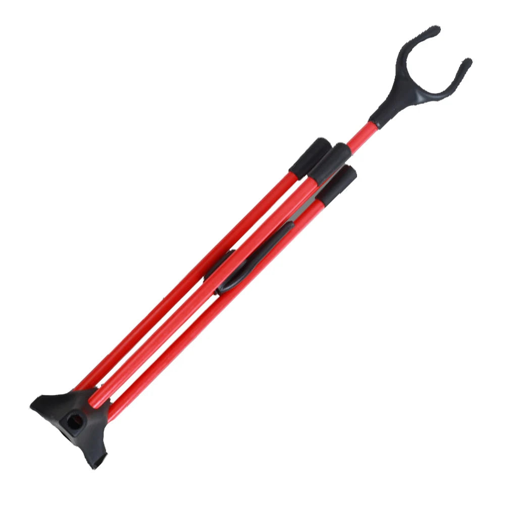 Archery Bow Stand – Foldable Recurve & Longbow Holder, Aluminium, Portable, Multiple Colours