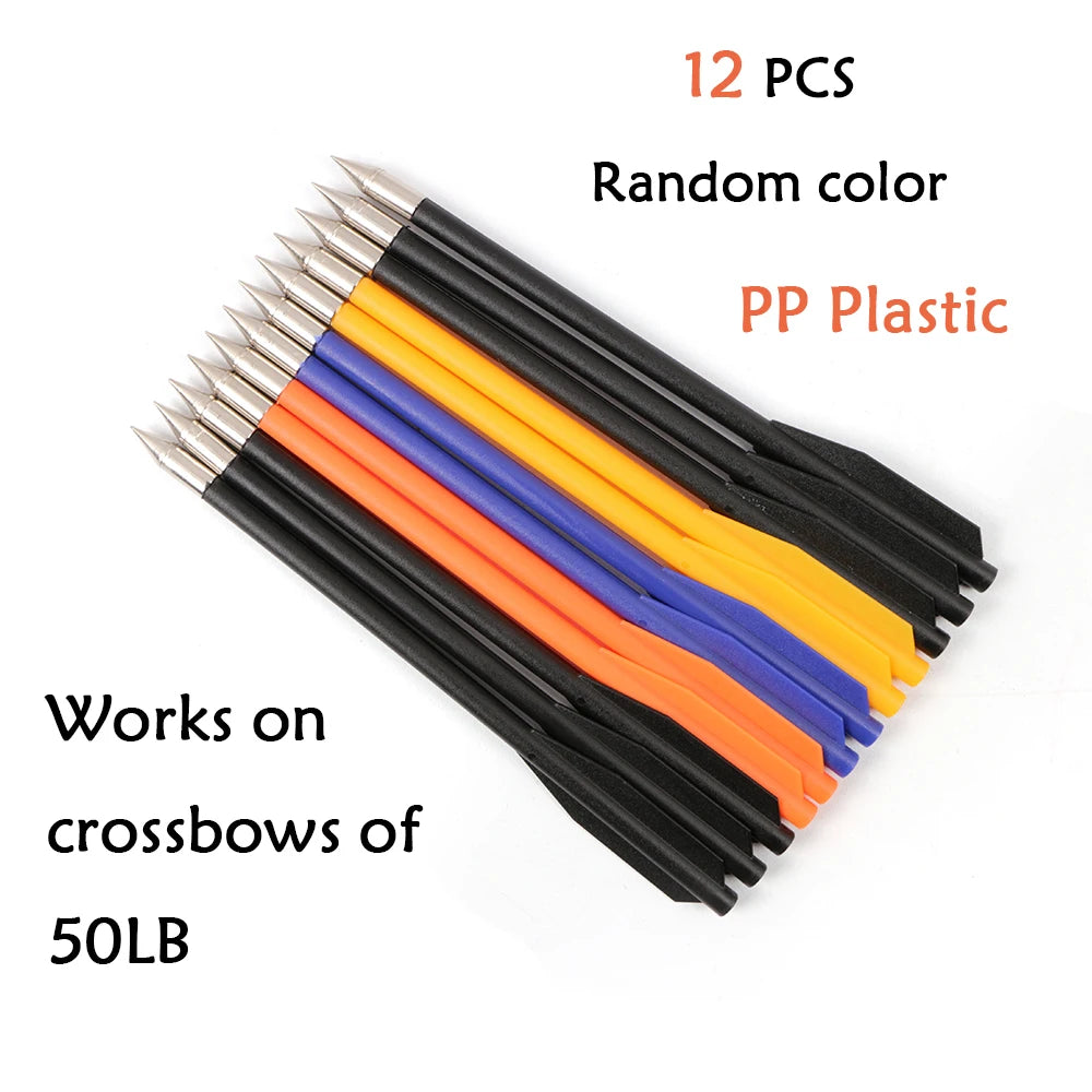 Hunting Aluminum Bolt Arrows – 6.5-inch Crossbow Bolts for 50/80lb Bows