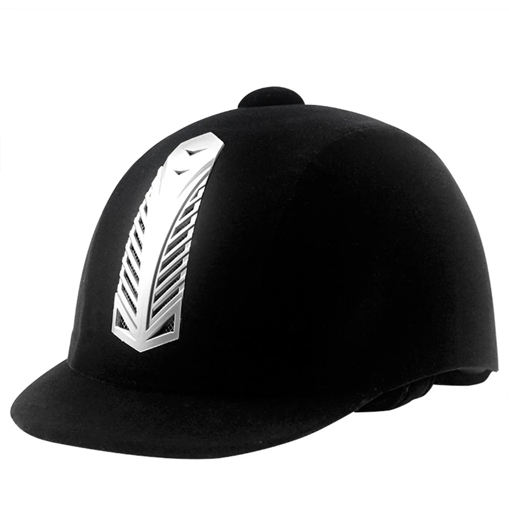 Equestrian Horse Riding Helmet – Breathable, Durable ABS Safety Half Cover