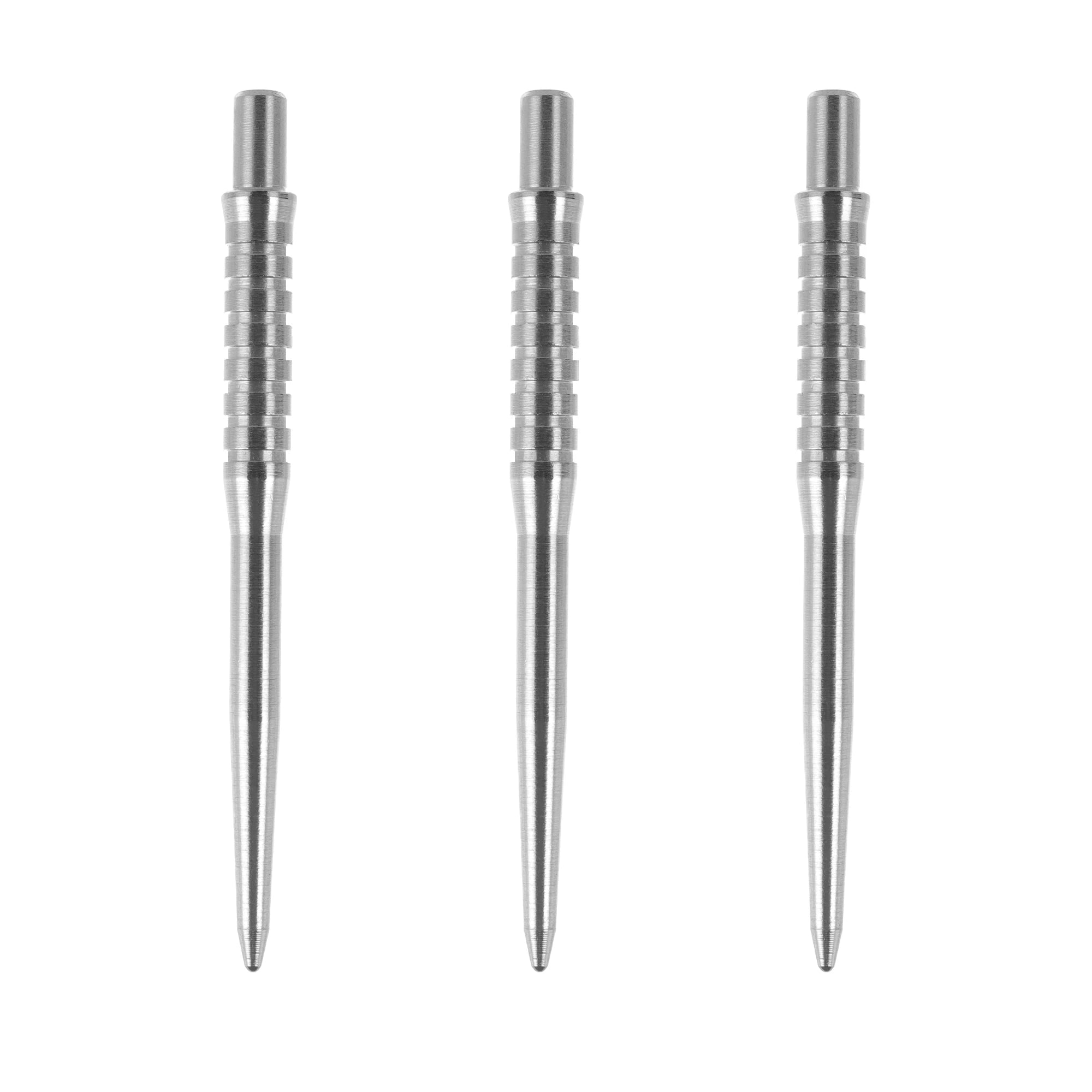 Replacement Dart Stainless Steel Grooved Points – Durable Steel Tips
