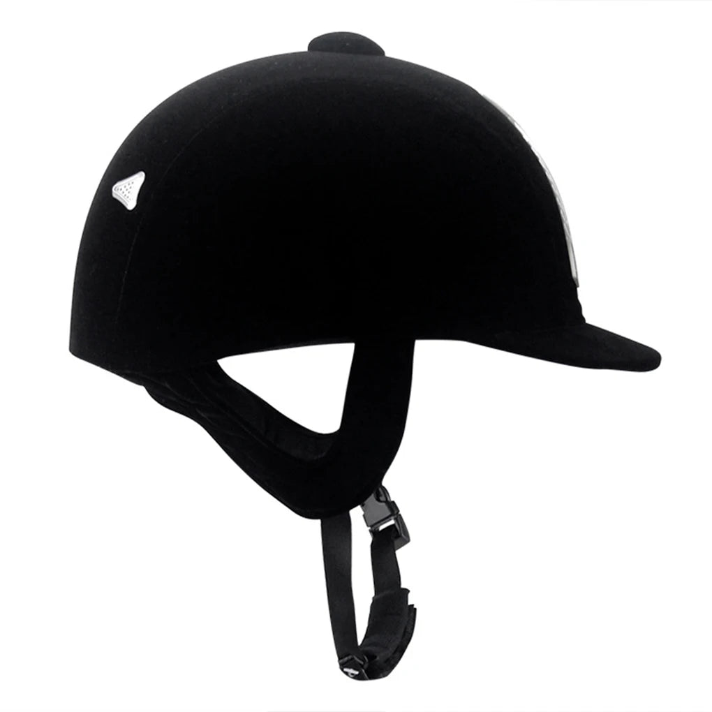 Equestrian Horse Riding Helmet – Breathable, Durable ABS Safety Half Cover