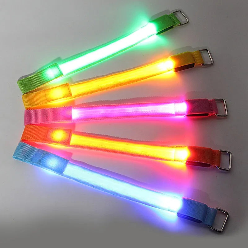 LED Lighting Horse Leg Safety Straps – Night Riding Equestrian Equipment for Enhanced Visibility