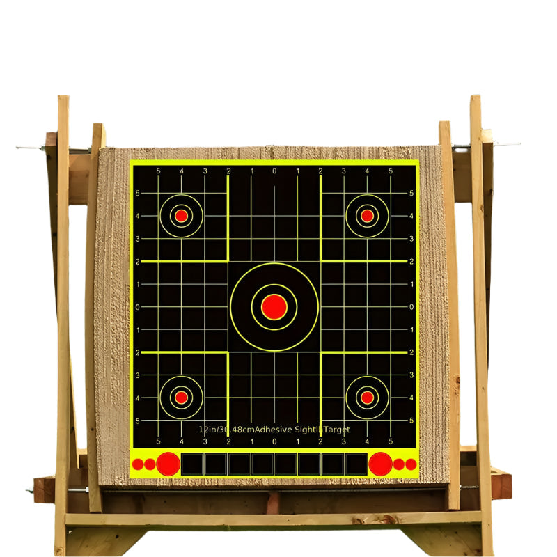 12" Self-Adhesive Splatterburst Shooting Targets – Pack of 10
