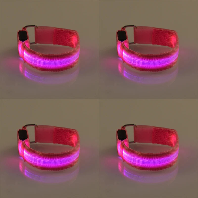 LED Lighting Horse Leg Safety Straps – Night Riding Equestrian Equipment for Enhanced Visibility