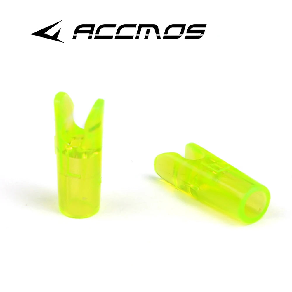 60pcs Plastic Arrow Pin Nocks, Size L & S For ID4.2mm, ID6.2mm, 3.2mm, DIY Arrow Shaft Archery