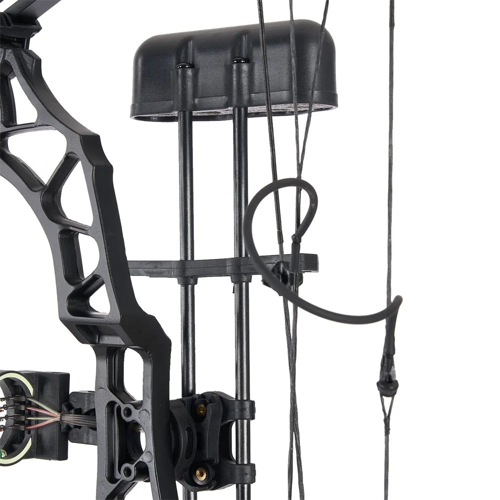 Adjustable 30–60lb Compound Bow with Sight & Stabiliser for Hunting