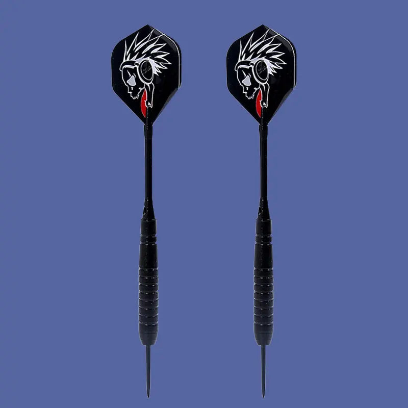 3 pcs professional steel-tip darts – 16cm tungsten barrel darts for hard dart targets