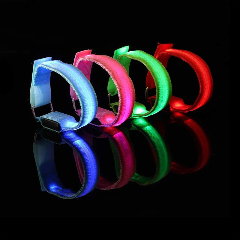 LED Lighting Horse Leg Safety Straps – Night Riding Equestrian Equipment for Enhanced Visibility