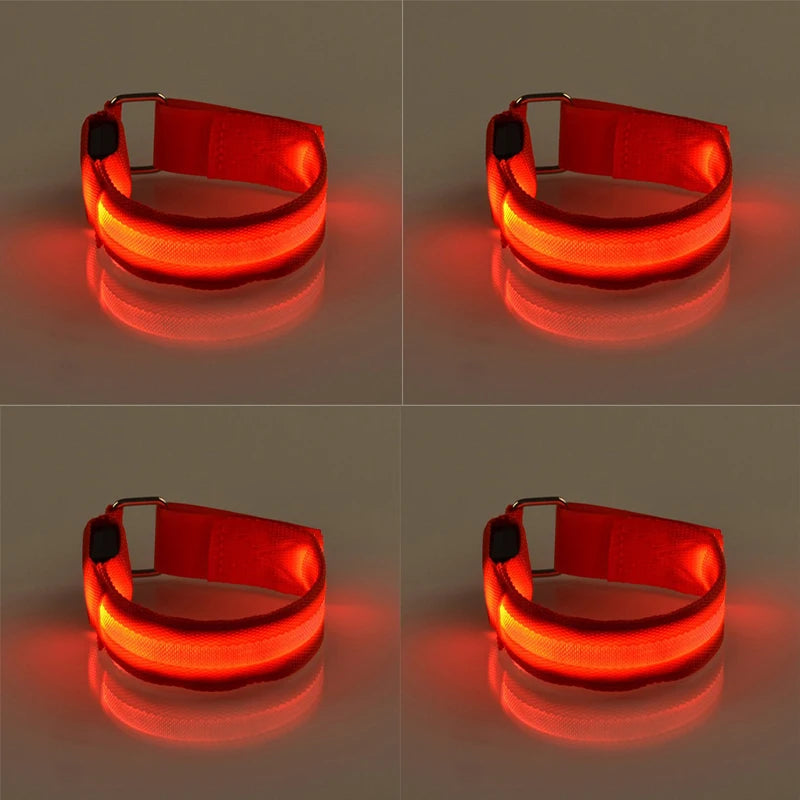 LED Lighting Horse Leg Safety Straps – Night Riding Equestrian Equipment for Enhanced Visibility