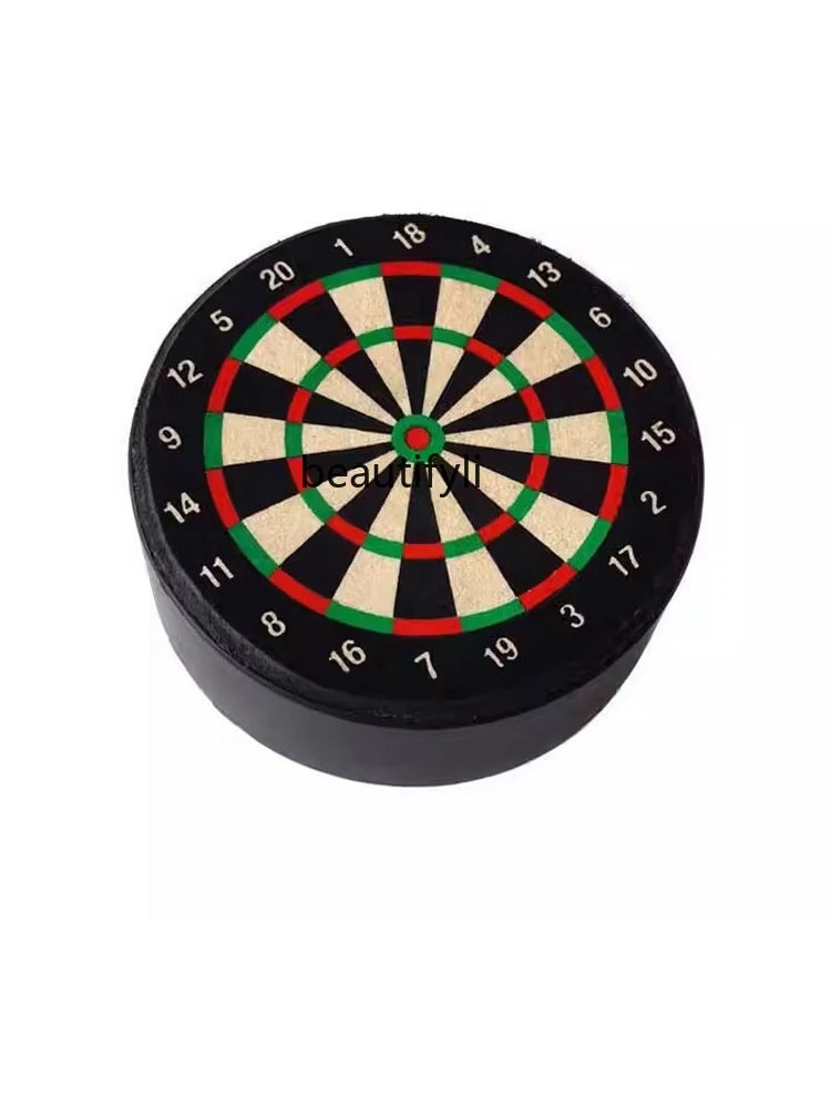 Mini Dart Board Stand – 10cm Hemp Display Base for Darts or Target Practice