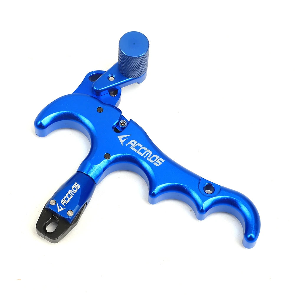 360° 4-Finger Thumb Release Aid – Precision Archery Trigger for Compou