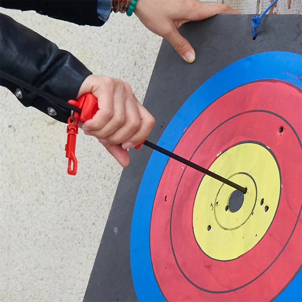 Silicone Archery Arrow Puller – Hand Saver Arrow Remover with Keychain Clip